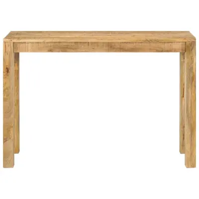 konzolna miza - miza ob steni 110x35x76 cm robusten mangov les