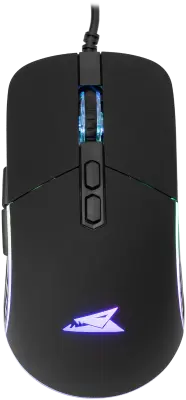 Baracuda MIŠ BGM-011 NAUTILUS Crni RGB / 12.800 dpi