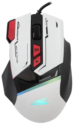 Baracuda MIŠ BGM-042 MANTA BIJELI / 12.800 dpi