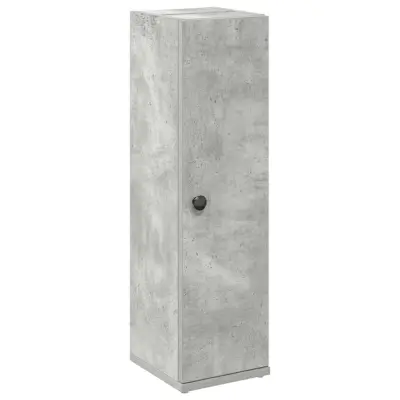 Kopalniška omarica - Kopalniški kabinet z držalom za zvitke betonsko 20,5x22x72 cm