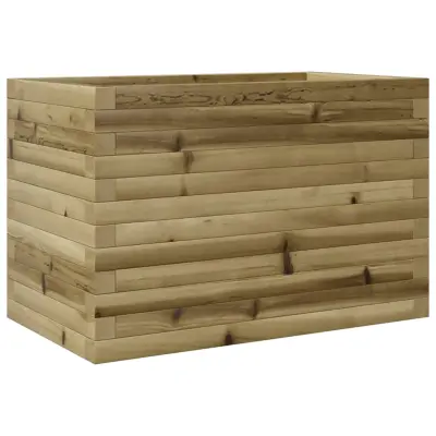 Vrtno cvetlično korito - Lonček za rože 70x40x45,5 cm impregnirana borovina