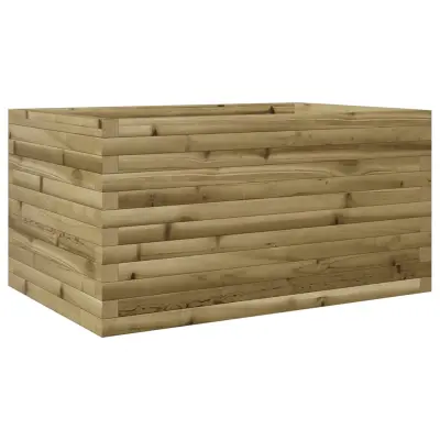 Vrtno cvetlično korito - Lonček za rože 90x60x46 cm impregnirana borovina