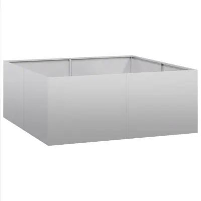 Cvetlični Lonec - Sadilnik 100x100x40 cm Pocinkano jeklo