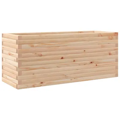 Vrtno cvetlično korito - Lonček za rože 110x40x45,5 cm trdna borovina