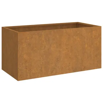 Cvetlično korito - Lonček za rože 62x30x29 cm corten jeklo