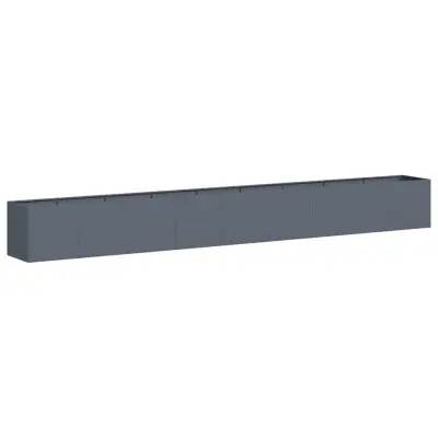 Cvetlični Lonec - Sadilnik Anthracite 360x40x40 cm Hladno valjano jeklo