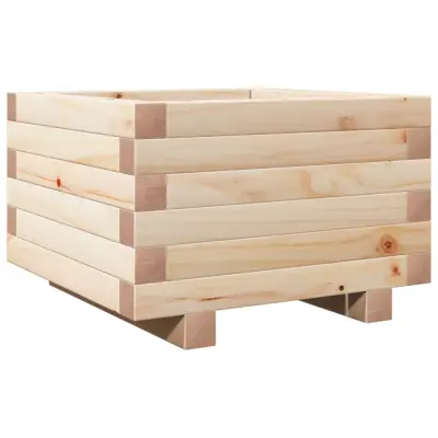 Vrtno cvetlično korito - Lonček za rože 40x40x26,5 cm trdna borovina