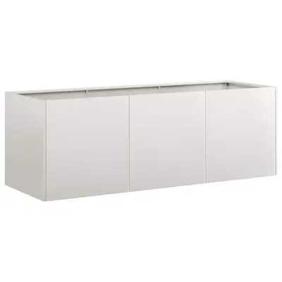 Cvetlični Lonec - Sadilnik 120x40x40 cm iz nerjavečega jekla