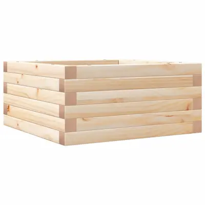 Vrtno cvetlično korito - Lonček za rože 50x50x23 cm trdna borovina