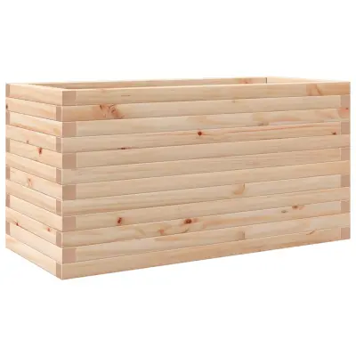 Vrtno cvetlično korito - Lonček za rože 90x40x45,5 cm trdna borovina