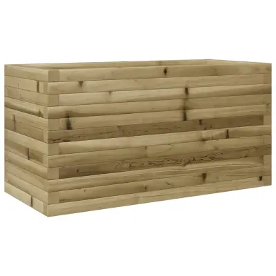 Vrtno cvetlično korito - Lonček za rože 90x40x45,5 cm impregnirana borovina