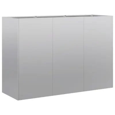 Cvetlični Lonec - Sadilnik 120x40x80 cm Pocinkano jeklo