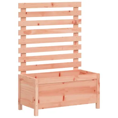 Vrtno korito - Lonček za rože s stojalom 79x39,5x114 cm trden les douglas