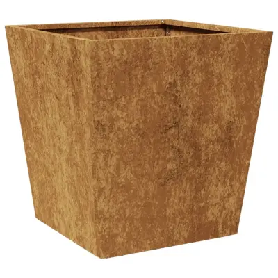 Cvetlični Lonec - Garden Planter 40x40x40 cm Vremensko odporno jeklo