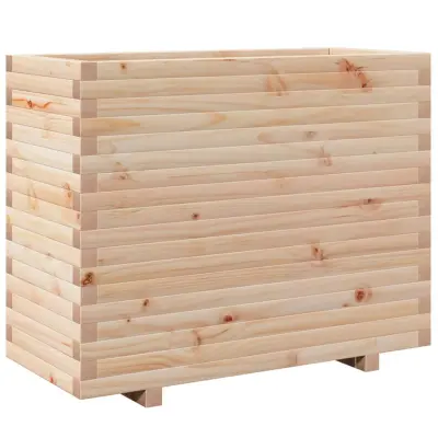 Vrtno cvetlično korito - Lonček za rože 90x40x72,5 cm trdna borovina