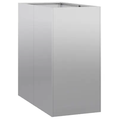 Cvetlični Lonec - Sadilnik 40x80x80 cm Pocinkano jeklo
