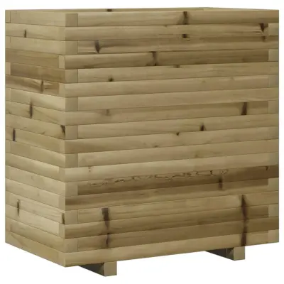 Vrtno cvetlično korito - Lonček za rože 70x40x72 cm impregnirana borovina