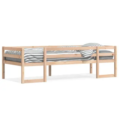 Otroški posteljni okvir - Otroški ležaj 80x200 cm trdna borovina-J2693