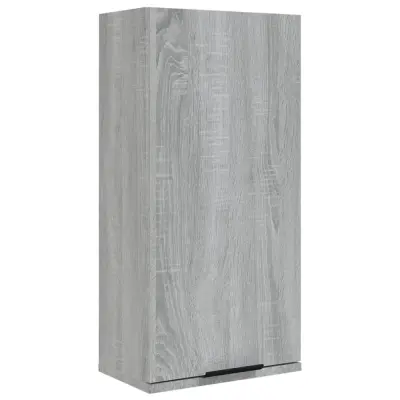 Stenska Kopalniška omarica - Kopalniški kabinet siva sonoma 32x20x67 cm