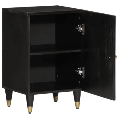 Kopalniška omarica - Kopalniški kabinet 38x33x58cm trden mangov les