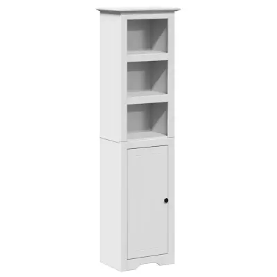 Kopalniška omarica - Kopalniški kabinet "BODO" Bela 44x30x160 cm