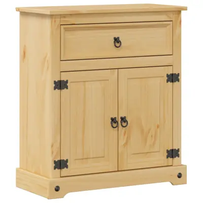 Kopalniška omarica - Kopalniški kabinet Corona 70x33x80 cm trdna borovina