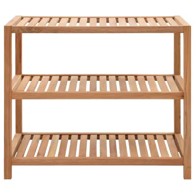 Kopalniška polica - Kopalniški kabinet iz trdne orehovine 65x40x55 cm