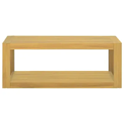 Stenska Kopalniška omarica - Kopalniški kabinet 90x45x35 cm trdna tikovina