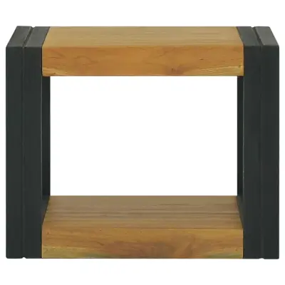 Stenska Kopalniška omarica - Kopalniški kabinet 45x45x35 cm trdna tikovina