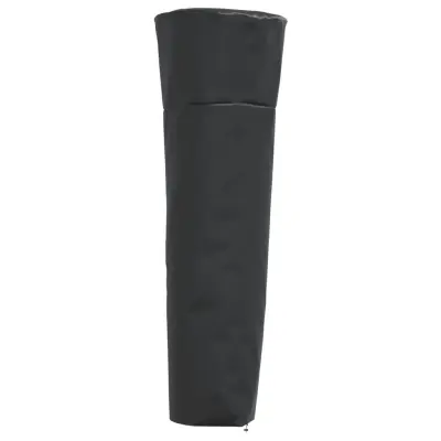Prevleka za zunanjo pohištvo - Prevleka za grelnik 2 kosa stožec črna 86x47x241 cm 420D oxford