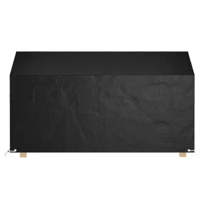 Prevleka za zunanjo pohištvo - Prevleka za gugalno klop 12 kosa 8 obročkov 210x70x70/88 cm PE