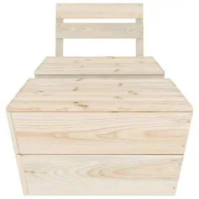 Seti vrtnega pohištva - Vrtna garnitura 2-delna impregniran smrekov les