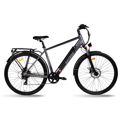 Aarhus 2025 - Urbano električno kolo z baterijo 48V 14Ah - Grafitno siva