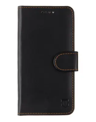 Tactical preklopna torbica Fancy Diary gladka Xiaomi Redmi 14c - črna
