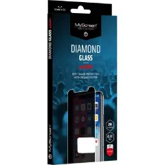 My Screen protector AntiSpy / Privacy ZAŠČITNO KALJENO STEKLO iPhone 16 Pro Max - Edge Full Glue