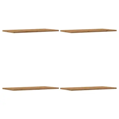 vidaXL Stenske police 4 kosi artisan hrast 60x30x1,5 cm inženirski les
