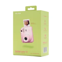 instax by FUJIFILM mini 12 Blossom Pink instant fotoaparat + 10 listov filma