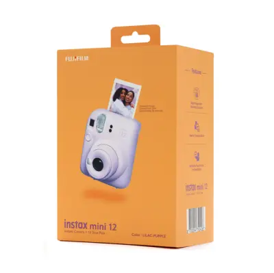 instax by FUJIFILM mini 12 Lilac Purple instant fotoaparat + 10 listov filma