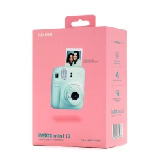 instax by FUJIFILM mini 12 Mint Green instant fotoaparat + 10 listov filma