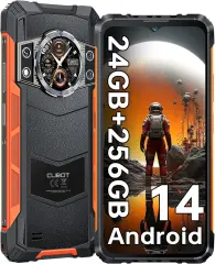 CUBOT pametni robustni telefon Kingkong ACE 3 6.58" 24GB+256GB dual sim 4G, oranžna
