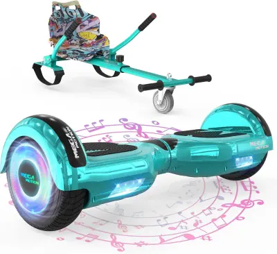 A03 Hoverboard s sedežem, Bluetooth, LED luči