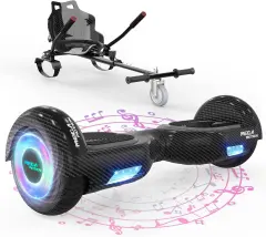 A03 Hoverboard s sedežem, Bluetooth, LED luči