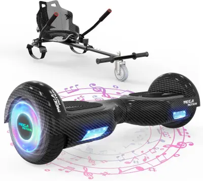 A03 Hoverboard s sedežem, Bluetooth, LED luči
