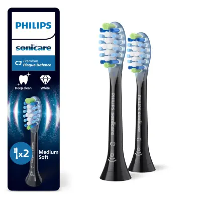 PHILIPS HX9042/88 Sonicare Premium Plaque Defence nastavek za električno zobno ščetko, 2 kosa