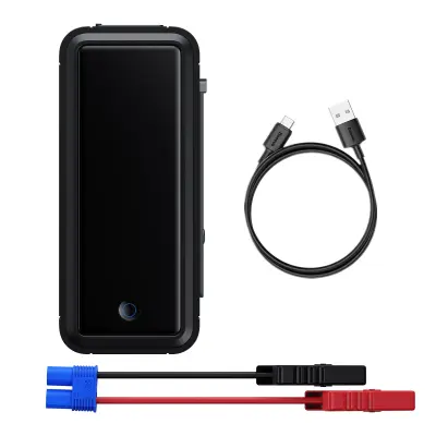 Jump Starter Engine 3000A 12V Powerbank USB-C/EC8/DC - siva