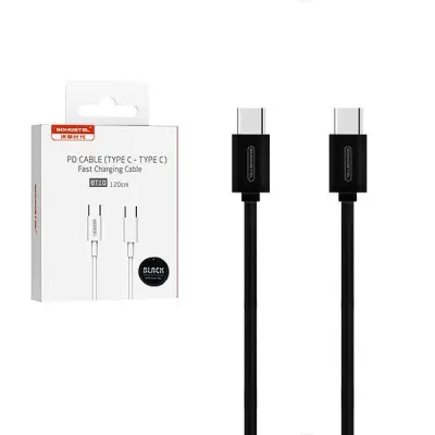 USB kabel USB-C To USB-C, 18W, 2A, 1.2m, črn