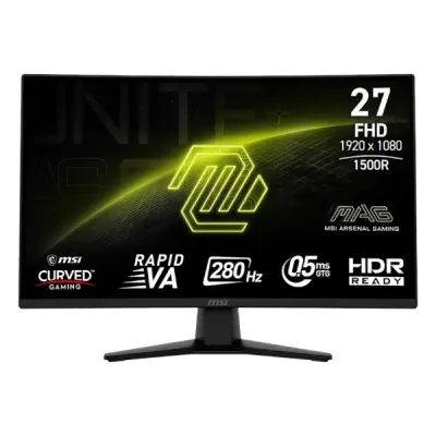 MSI MAG 274CXF 27''/FHD/ Rapid VA/280Hz/0,5ms GtG računalniški monitor