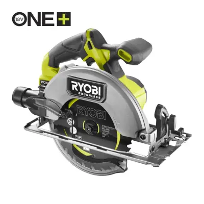 RYOBI 18 V ONE+™ brezkrtačna akumulatorska ročna krožna žaga RCS18BL-0