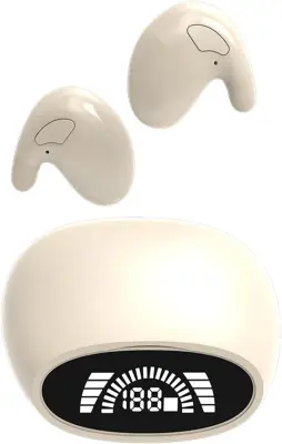 Slušalke Bluetooth Brezžične In-Ear Bluetooth 5.3 HiFi Stereo slušalke z odpravljanjem hrupa za športno spanje Združljive s tabličnimi računalniki, go