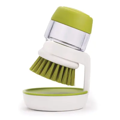 Ščetka za čiščenje z dozatorjem in stojalom | BRUSKICA